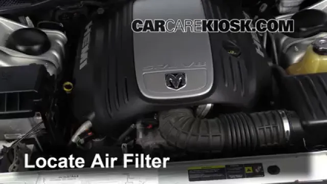 2006 Dodge Magnum RT 5.7L V8 Air Filter (Engine) Replace